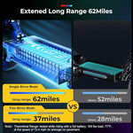 Lade das Bild in den Galerie-Viewer, Krsiroah GT3 Trottinette électrique pour adultes à 80 km/h avec moteur de 6000 W