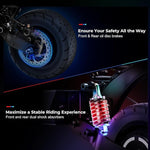 Lade das Bild in den Galerie-Viewer, Krsiroah GT3 Trottinette électrique pour adultes à 80 km/h avec moteur de 6000 W
