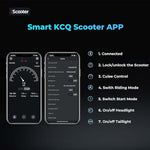 Lade das Bild in den Galerie-Viewer, iScooter Elektroroller i9, Reichweite von 30 km und 25 km/h
