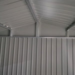 Lade das Bild in den Galerie-Viewer, Gartenhaus aus galvanisiertem Stahl Roka 7,1 m² + Verankerungsset - X-Métal
