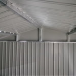 Lade das Bild in den Galerie-Viewer, Gartenhaus aus galvanisiertem Stahl Roka 7,1 m² + Verankerungsset - X-Métal
