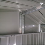 Lade das Bild in den Galerie-Viewer, Gartenhaus aus galvanisiertem Stahl Roka 7,1 m² + Verankerungsset - X-Métal
