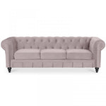 Lade das Bild in den Galerie-Viewer, Chesterfield-Sofa aus Samt, 3 Plätze, Modell Altesse
