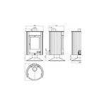 Lade das Bild in den Galerie-Viewer, KAMIN MASTERFLAMME MED II 12 KW
